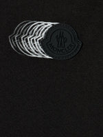 Black Faded Logo Print T-Shirt