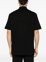 Givenchy Black Minimalist Polo Shirt with Signature Logo
