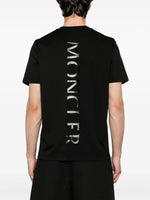 Black Vertical Logo T-Shirt