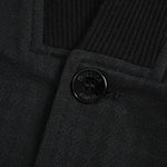 Gradient Cuff Wool-Blend Evening Cardigan