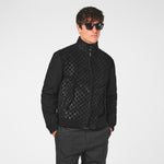 GG Jacquard Zip-Up Jacket in Black