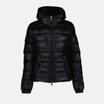 Hooded Quilted Down Jacket