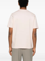 Light Pink Embroidered Logo T-Shirt