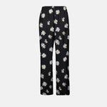 Daisy Print Wide-Leg Trousers