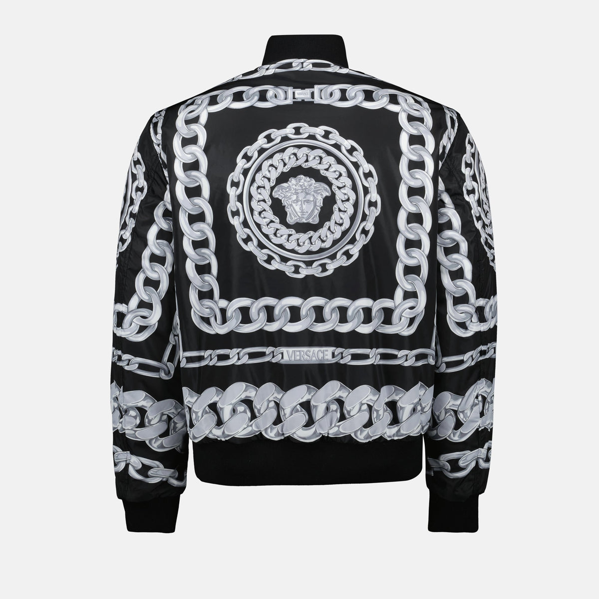 Reversible bomber jacket