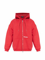 Logo-Embroidered Zip-Up Hoodie