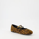 Leopard Print Flats