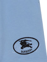 Knight-Stamp Cotton Shorts