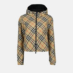 Vintage Check Hooded Jacket