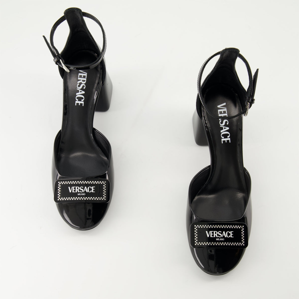 Patented Leather Pumps