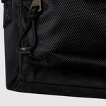 Medium Black Messenger Crossbody Bag