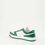Panel Low-Top Sneakers-Green