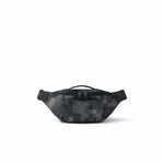 Damier Graphite Pixel Belt Bag (Black/Grey)