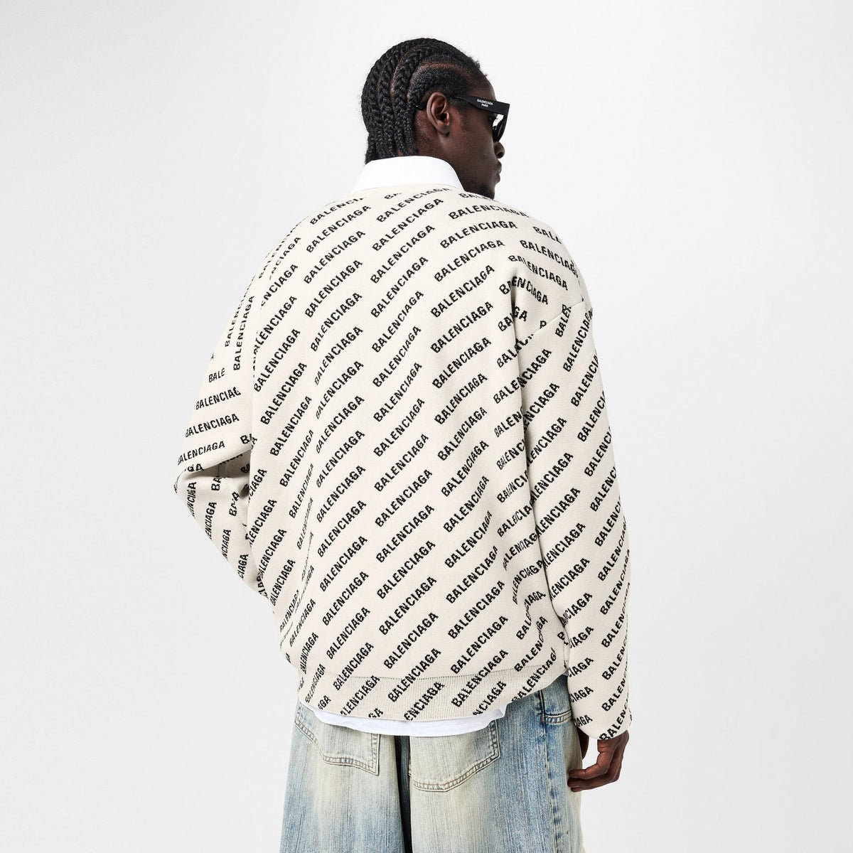 Mini All-Over Logo Sweater