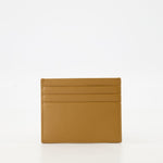 Saffiano Leather Card Holder – Tan