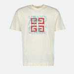 4G Logo Organic Cotton T-Shirt