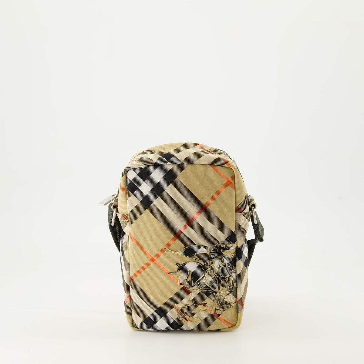 Checked Pouch