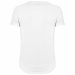 Coin Logo Cotton T-Shirt – White