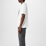 Coin Logo Cotton T-Shirt – White