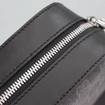 Black Canvas Crossbody Bag