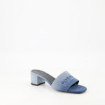 Denim Mule Sandals