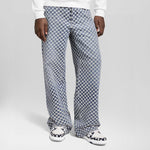 Damier Checkerboard Jacquard Denim Jeans
