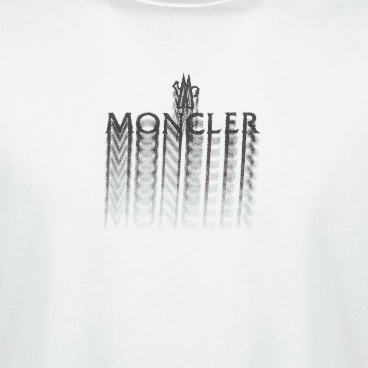 White Faded Logo T-Shirt