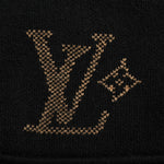 Reversible Monogram Wool Zip Hoodie – Black & Brown Edition