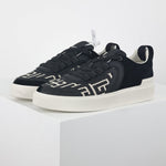 B-Court Sneakers in Black & Ivory Monogram