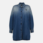Oversized Denim Shirt Jacket