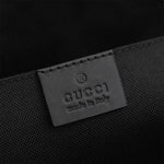 Black Canvas Crossbody Bag
