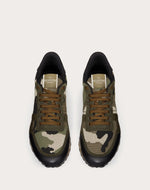 Mesh Fabric Camouflage Rockrunner Sneaker