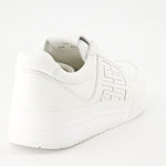 White Monogram Sneakers