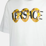 White Maxi Chain Logo T-Shirt