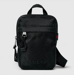 Mini Black Crossbody Utility Bag