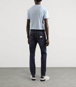 DG Slim-Fit Logo Plaque Jeans