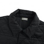 Quilted Couture Jacket – Black