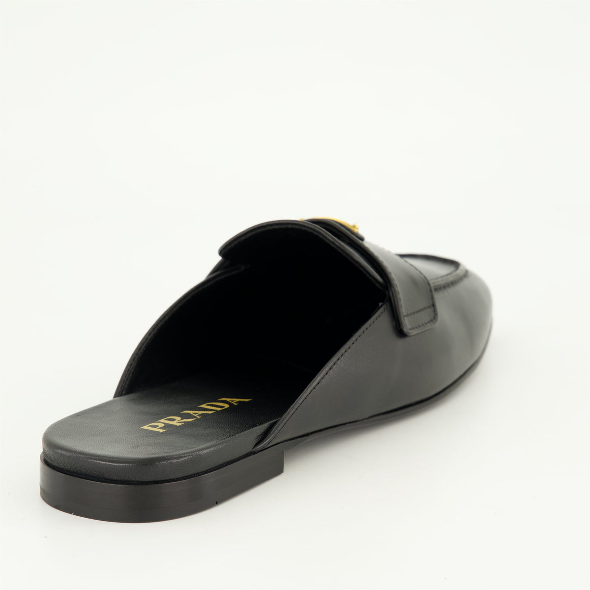 Leather Loafer Mules