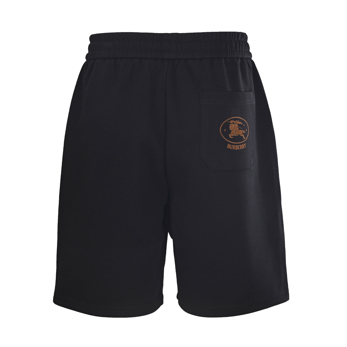 Black Cavalier Logo Shorts