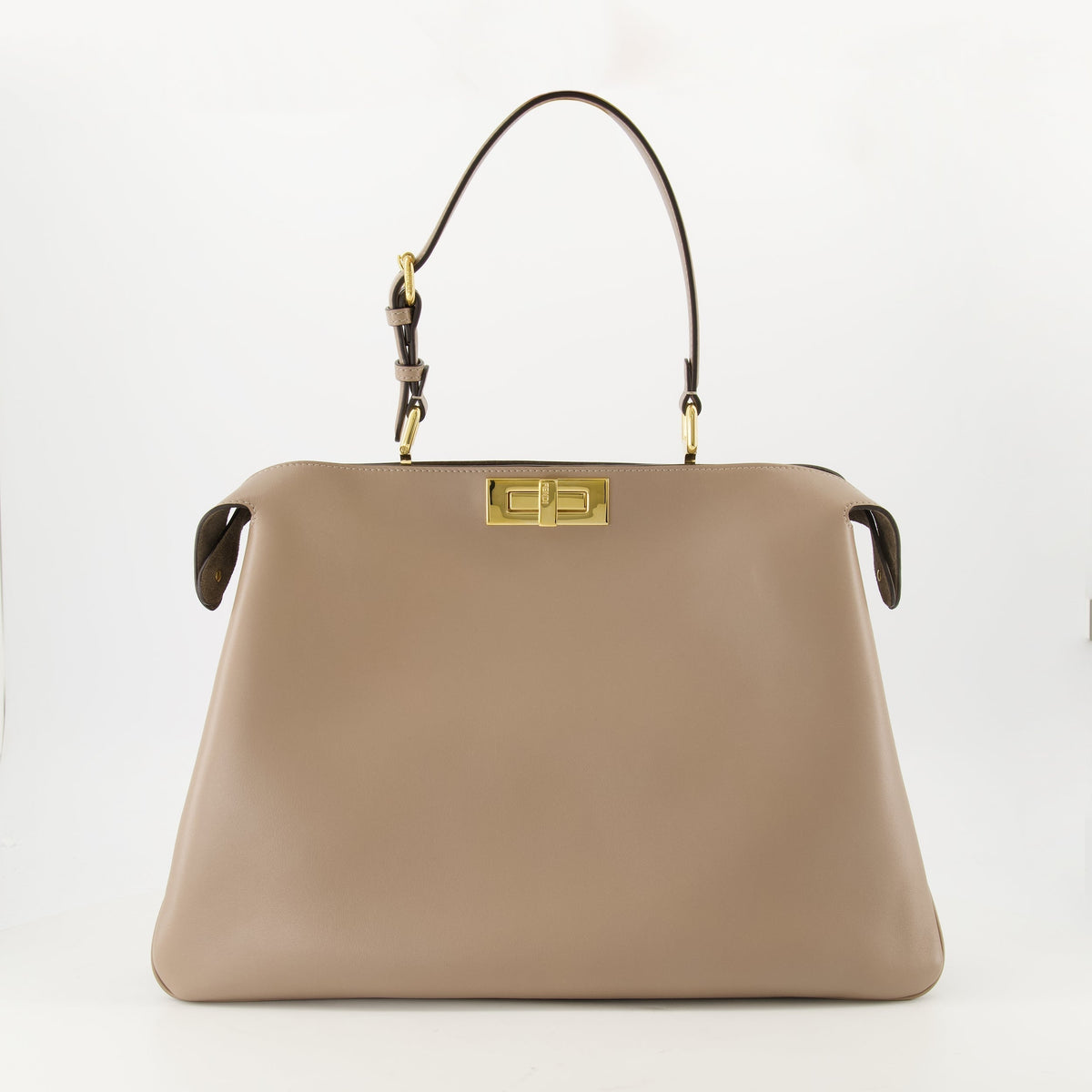 Peekaboo ISeeU Large – Beige Leather