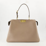 Peekaboo ISeeU Large – Beige Leather