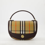 Check Mini Shoulder Bag-Archive Beige & Brown