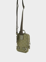 Canvas Mini Sling Bag Olive