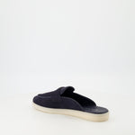 Suede Leather Mules
