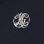 Givenchy Navy Polo Shirt with Embroidered Monogram Logo