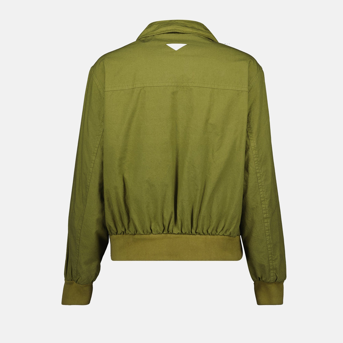 Cropped Zip-Detail Utility Jacket