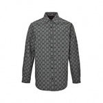 GG Gingham Check Flannel Shirt