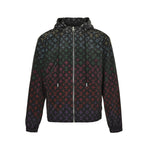 Gradient Monogram Hooded Windbreaker