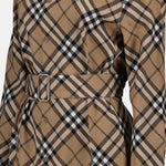 Classic Check Belted Shirt Dress