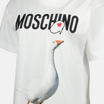 Goose Logo Cotton T-Shirt